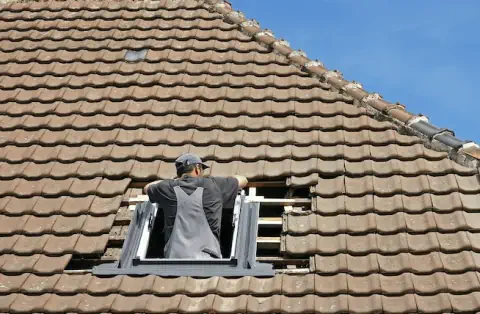 Pose de velux - Lapoutroie